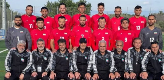 قهرمانی تیم ملی فوتبال هفت نفره در جام جهانی با درخشش مازندرانی ها
