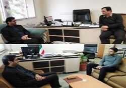 دیدار سرپرست روابط عمومی اداره کل منابع طبیعی و آبخیزداری مازندران_ساری با مدیران سیما و خبر  رسانه ملی  شبکه تبرستان در راستای تعامل و هم نوایی