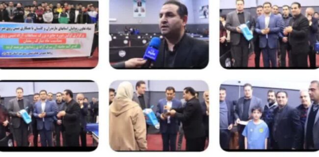برگزاری مسابقات ورزشی برای آزادی زندانیان غیر عمد و نشاندن لبخند بر لبان خانواده های زندانیان  / اقدام فرهنگی قابل تحسین هیات تنیس روی میز مازندران  در ماه مبارک رمضان