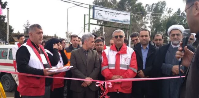 افتتاح  قرارگاه نوروزی شهرستان نکا