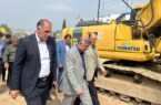 بازدید فرماندار ساری و تاکید بر تداوم نظارت های میدانی برای تسریع در تکمیل پل سه راه جویبار / آماده‌سازی عرشه پل برای بتن‌ریزی