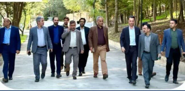 بازدید مدیرکل دفتر جنگل‌کاری سازمان منابع طبیعی و آبخیزداری کشور و مدیرکل منابع طبیعی و آبخیزداری استان مازندران-ساری از پارک جنگلی لالیم شهرستان میاندورود/ ارزیابی دقیق وضعیت کنونی پارک‌های جنگلی مازندران