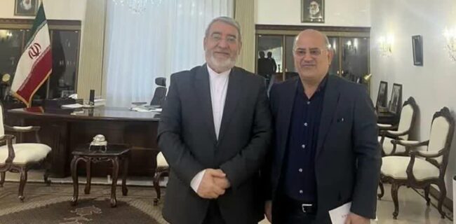 دیدار  رئیس دانشگاه مازندران با سفیر جمهوری اسلامی ایران در چین