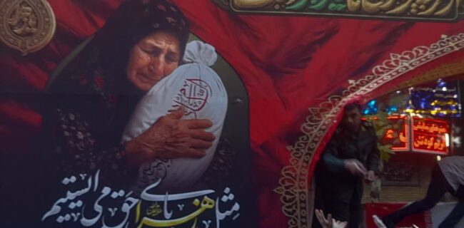 استقبال  با شکوه  از  ۱۰ شهید خوشنام در  مرکز مازندران در سالروز شهادت مادر دو عالم  حضرت فاطمه زهرا (س)