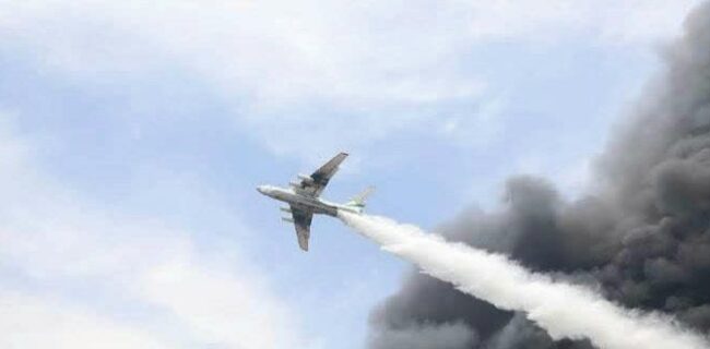 اعزام دو هواپیمای ایلوشین ۴۰ تنی برای انجام عملیات همزمان اطفای حریق از صبح فردا / رایزنی با ترکیه برای اعزام دو هواپیمای ایلوشین ۶۰ تنی دیگر ، تعداد بالگردها به ۷ فروند رسید.