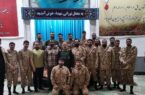 فرمانده سپاه کربلا مازندران شب یلدا را در کنار سربازان وظیفه گذراند