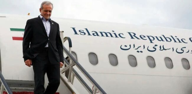 رئیس جمهور وارد مازندران شد