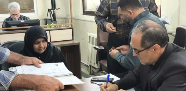 ملاقات عمومی مدیرکل بنیاد شهید و امورایثارگران مازندران با جامعه ایثارگری