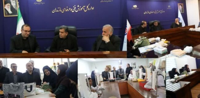 بازدید مسئولان استانی از مرکز آموزش فنی و حرفه‌ای شماره ۳ ساری / تصمیم‌گیری برای نوسازی زیرساخت‌های فرسوده