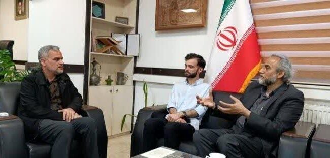 دبدار مشترک رئیس حوزه هنری مازندران با مدیرکل میراث فرهنگی استان/ بناهای تاریخی فرصتی در خدمت آموزش هنرمندان نوجوان خواهد بود