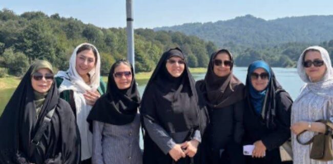 برگزاری سومین تور رسانه ای انجمن صنفی بانوان خبرنگار مازندران  در  مجتمع گردشگری تفریحی( برنجستانک  شیرگاه) سواد کوه شمالی