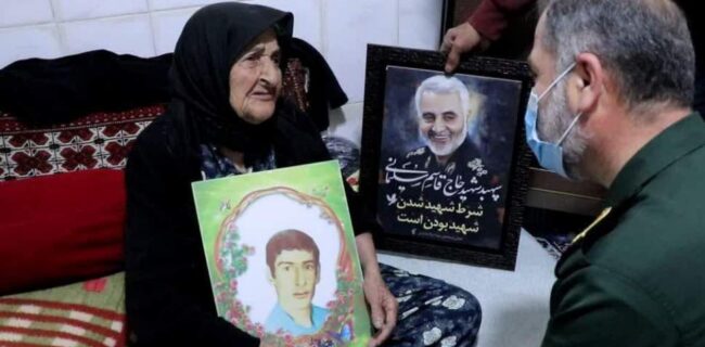پایان ۳۸ سال فراق و چشم‌انتظاری مادر شهید در سوادکوه