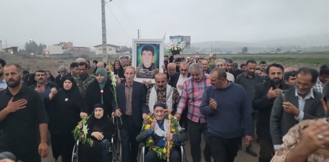 پایان انتظار ۴۲ ساله خانواده شهید علی احمدی از فارس  / دیدار پدر و مادر با فرزند شهیدشان در مازندران