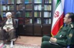 دیدار  مدیرکل حفظ آثار و نشر ارزش‌های دفاع مقدس مازندران با نماینده ولی فقیه در استان