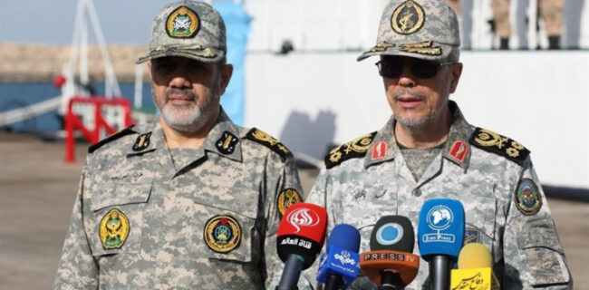 سرلشکر باقری: وابستگی به قدرتهای بزرگ سرنوشتی جز ذلت و خواری ندارد/ ما سرباز تک تک مردم هستیم سرلشکر باقری: وابستگی به قدرتهای بزرگ سرنوشتی جز ذلت و خواری ندارد/ ما سرباز تک تک مردم هستیم