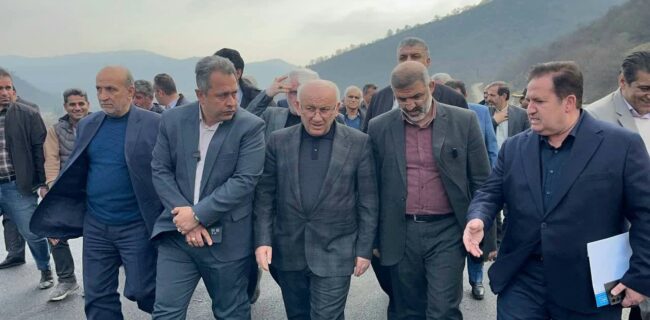 باز گشایی ۲/۹ کیلومتر از قطعه دوم جاده ساری – تاکام / تکمیل ادامه پروژه جاده ساری-تاکام با جدیت دنبال می شود. باز گشایی ۲/۹ کیلومتر از قطعه دوم جاده ساری – تاکام / تکمیل ادامه پروژه جاده ساری-تاکام با جدیت دنبال می شود.