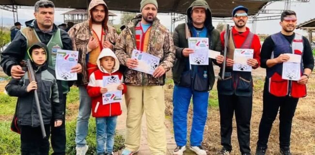 قهرمانی تیراندازان مازندرانی در مسابقات تیراندازی اهداف پروازی گلستان/ سکو های قهرمانی این مسابقات از آن مازندرانی ها شد. قهرمانی تیراندازان مازندرانی در مسابقات تیراندازی اهداف پروازی گلستان/ سکو های قهرمانی این مسابقات از آن مازندرانی ها شد.