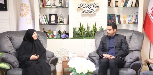 دیدار مدیران کل فرهنگ و ارشاد اسلامی مازندران با مدیر کل کتابخانه‌های عمومی استان