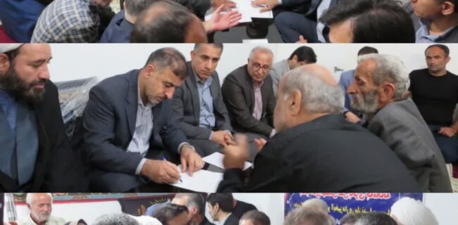 مدیرکل منابع طبیعی و آبخیزداری مازندران_ ساری با مردم شهرستان آمل مدیرکل منابع طبیعی و آبخیزداری مازندران_ ساری با مردم شهرستان آمل