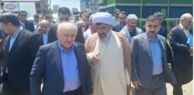بازدید استاندار مازندران از پروژه های عمرانی بابلسر بازدید استاندار مازندران از پروژه های عمرانی بابلسر