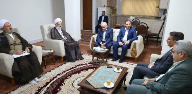 انتقاد از حالت “نه جنگ نه صلح” و تاکید بر توجه به اولویت‌ها و دوری از دوقطبی سازی ها/ دیدار  علائدین رفیع زاده  معاون رئیس جمهور با آیت الله محمدی لایینی    
