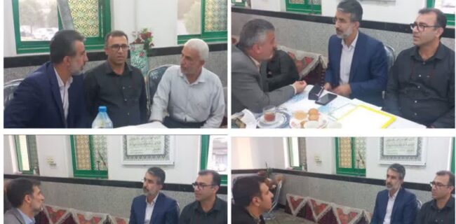 برپایی میز خدمت در روستای سمسکنده علیا شهرستان ساری