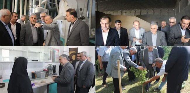 برگزاری آئین افتتاحیه سیلوی بتنی ۲۰ هزار تنی کارخانه آرد ستاک در مازندران برگزاری آئین افتتاحیه سیلوی بتنی ۲۰ هزار تنی کارخانه آرد ستاک در مازندران