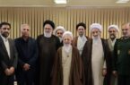 دیدار اعضای ستاد برگزاری همایش تفسیر تسنیم در استان مازندران با آیت الله العظمی جوادی آملی در قم 