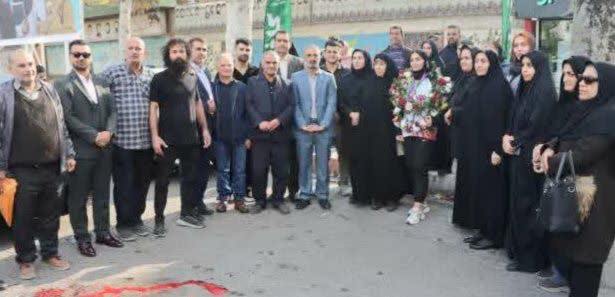 برگزاری آئین  استقبال از بانوی پرافتخار کبدی جهان در مرکز استان مازندران 