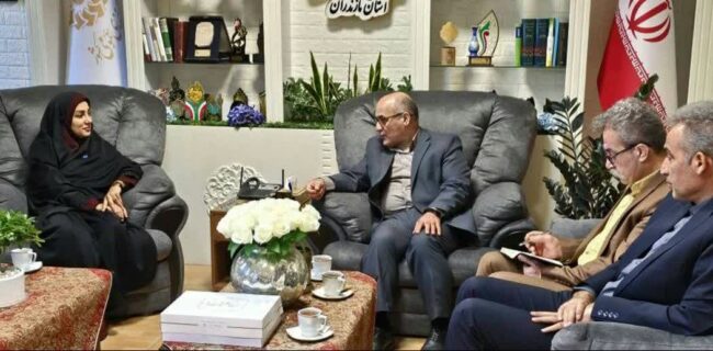 دیدار مدیرکل پست مازندران با سرپرست اداره کل کتابخانه‌های عمومی استان/ توافق برای همکاری مشترک در توسعه خدمات نوین کتابخوانی