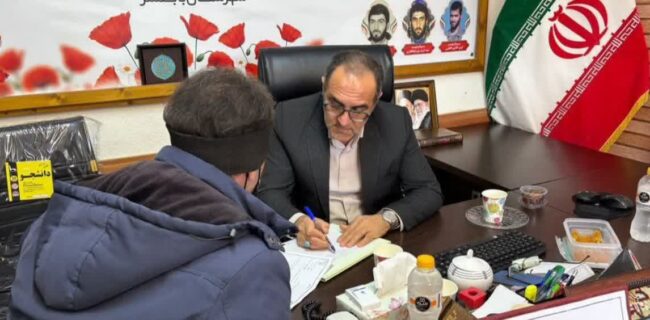 تاکید مدیرکل بنیاد شهید و امور ایثارگران مازندران بر خدمت بی منت به جامعه ایثارگری