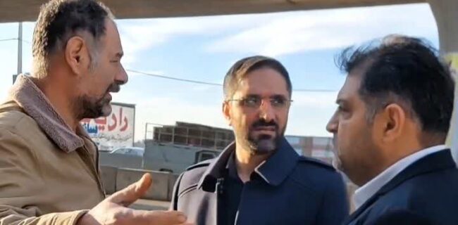 شهردار در شهر ، شهر در حرکت/ بازدید شهردار ساری از” لاین جنوبی” روگذر پل سه راه جویبار
