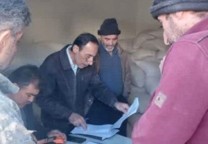 نظارت میدانی کارشناسان جهاد کشاورزی رامسر بر روند توزیع سبوس یارانه‌ای  