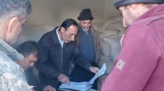 نظارت میدانی کارشناسان جهاد کشاورزی رامسر بر روند توزیع سبوس یارانه‌ای  
