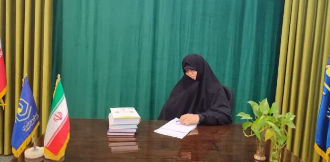مدیر مدرسه علمیه تخصصی الزهراء(س) ساری شهادت رهبر؛ کلید تقویت معنویت و مقاومت در برابر فتنه‌ها است
