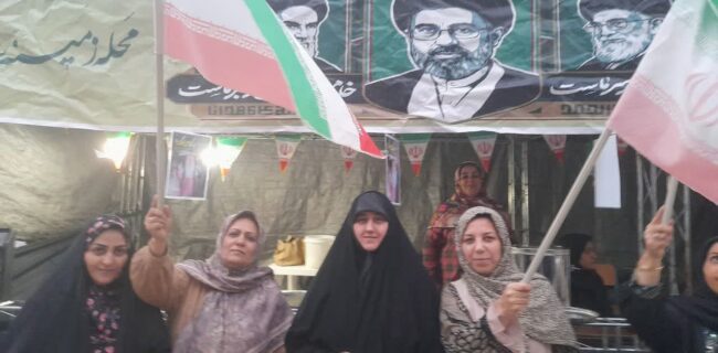 بازدید مسئول دبیر خانه نوجوانان قرارگاه تحول اجتماعی کشور از “خیمه مقاومت زمینه ساز ظهور ” ذغالچال ساری