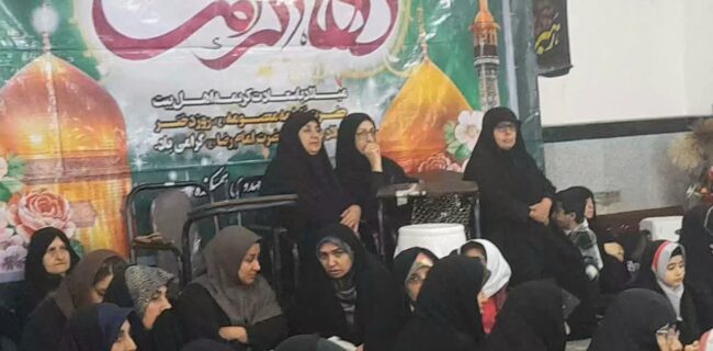 برگزاری همایش بزرگ دانش آموزان ، معلمان، معاونان و مدیران آموزش و پرورش ناحیه یک ساری در روستای سمسکتده علیا ساری به مناسبت دهه کرامت