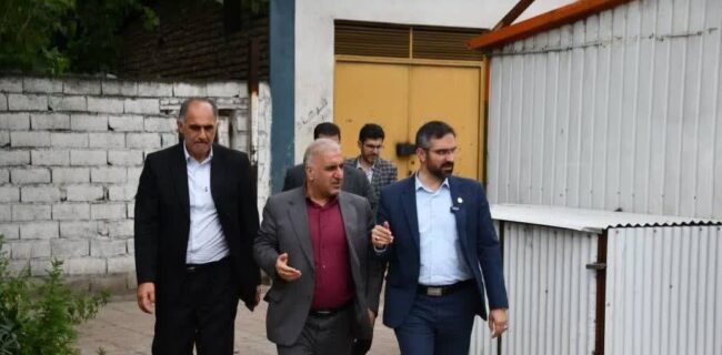 بازدید میدانی شهردار و فرماندار ساری از پروژه عمرانی زیر پل امام علی (ع)