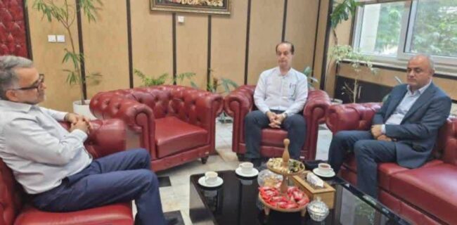 بررسی مسائل مالیاتی و راهکارهای توسعه تعاملات مشترک در دیدار مدیرعامل شرکت گاز مازندران با مدیرکل امور مالیاتی استان