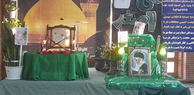 برگزاری مراسم شیر خوارگان حسینی در  آستانه امامزاده عباس مازندران همزمان با کشور
