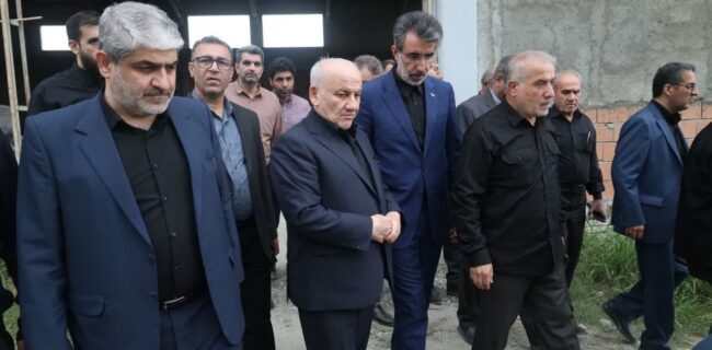 بازدید استاندار مازندران از پروژه سالن ورزشی ۳ هزار نفری شهرستان گلوگاه/ تأکید استاندار بر تسریع در روند تکمیل این سالن ورزشی