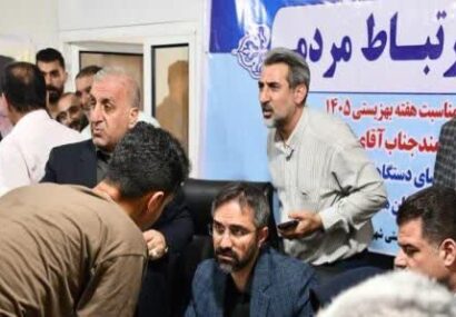 برگزاری میز ارتباط مردمی ویژه هفته بهزیستی در ساری