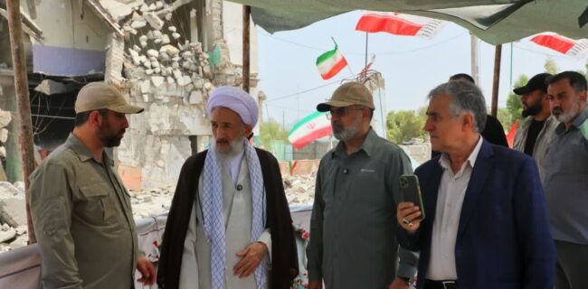 بازدید فرمانده سپاه کربلا مازندران و نماینده ولی فقیه در مازندران از مدرسه شجره طیبه میناب