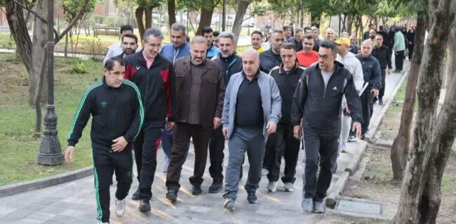 برگزاری ورزش صبحگاهی با حضور مدیرکل ورزش و جوانان مازندران در ساری برگزاری ورزش صبحگاهی با حضور مدیرکل ورزش و جوانان مازندران در ساری